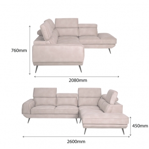 FLORENCE L-SHAPED SOFA
