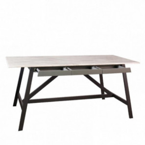 TASK DINING TABLE w/ MARBLE TOP