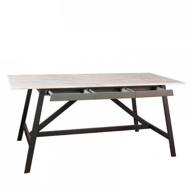 TASK DINING TABLE w/ MARBLE TOP