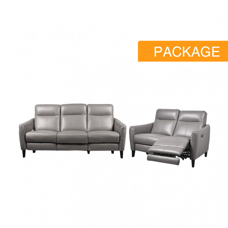 SERENE 3 + 2 SOFA SET W/ POWERED RECLINERS