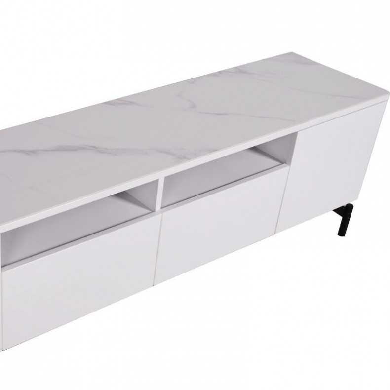 MOON-N TV SIDEBOARD w/ SINTERED STONE TOP