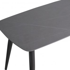 BRUSSEL-160 DINING TABLE w/ SINTERED STONE TOP