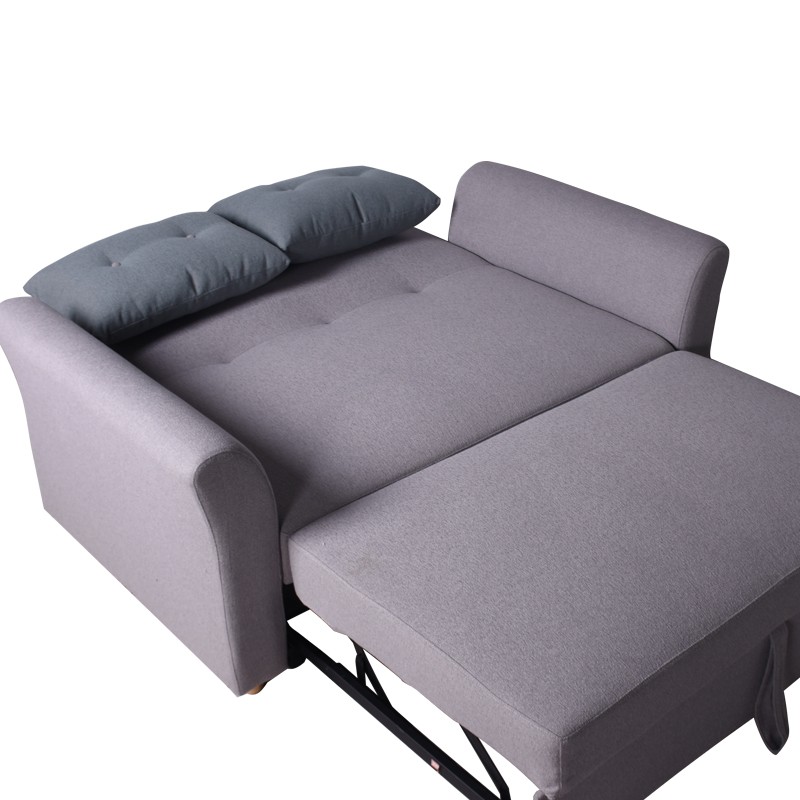 Lottie Sofa Bed W 2 Throw Cushions Detachable