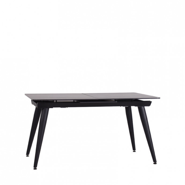 ONYX-X-N SINTERED STONE TOP EXTENDABLE DINING TABLE