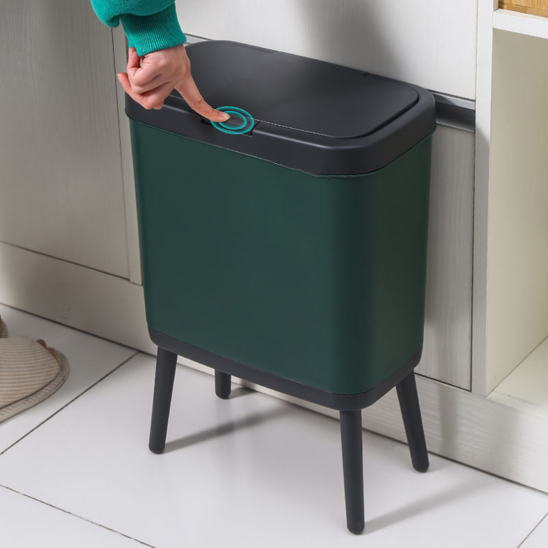RAISED BIN WITH COVER 15L