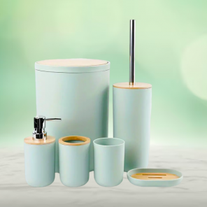 6 IN 1 PP ROUND BATH SET