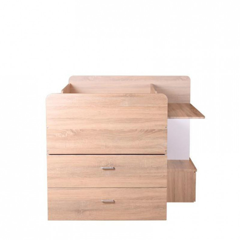 RAIL-N3 3' SINGLE BED w/ TABLE