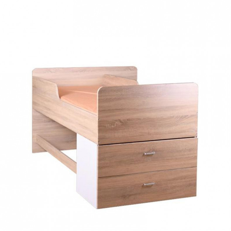 RAIL-N3 3' SINGLE BED w/ TABLE