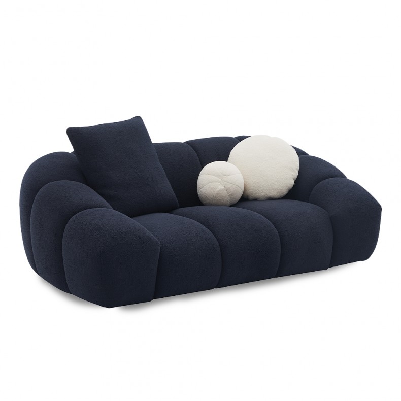 PLUSH FUN LOUNGE - 2 SEATER SOFA W/ 3 TCS