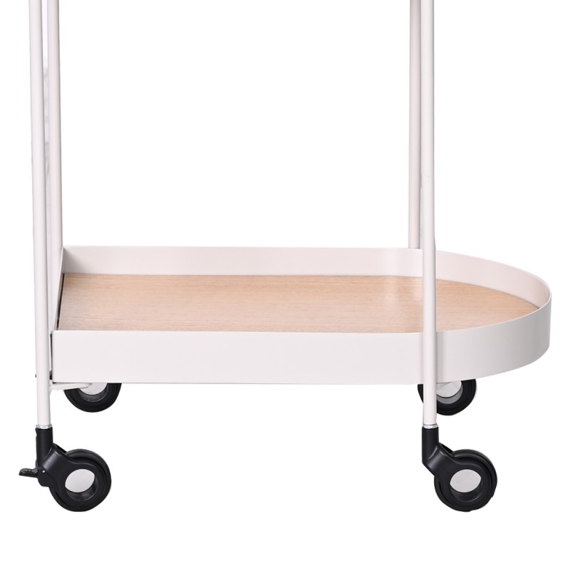 HONEY CART TABLE W/ WHEELS