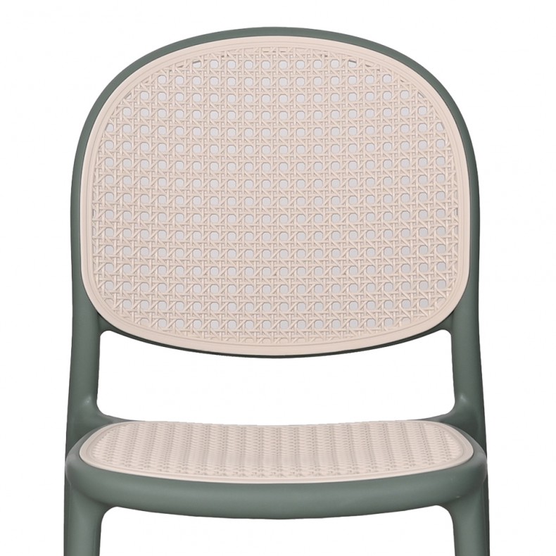 DELI OUTDOOR STACKABLE DINING CHAIR
