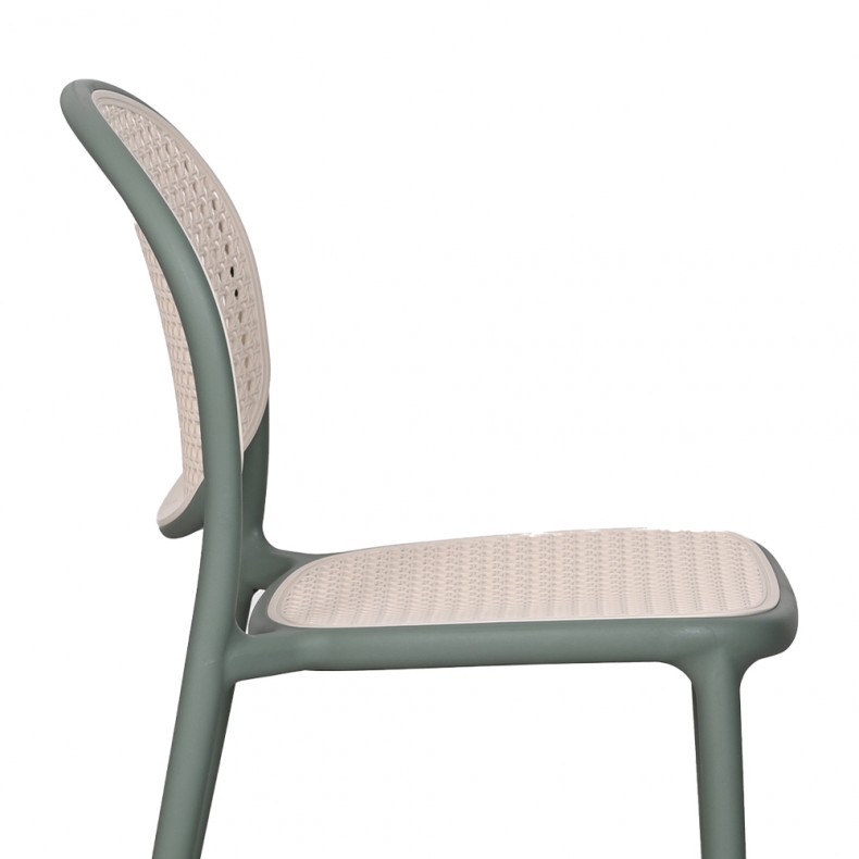 DELI OUTDOOR STACKABLE DINING CHAIR