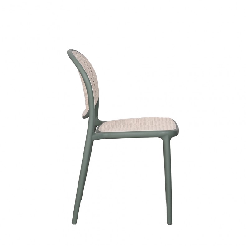 DELI OUTDOOR STACKABLE DINING CHAIR