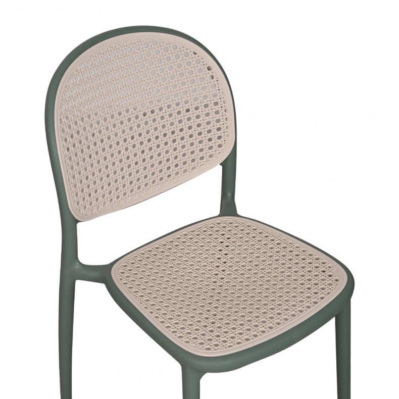DELI OUTDOOR STACKABLE DINING CHAIR