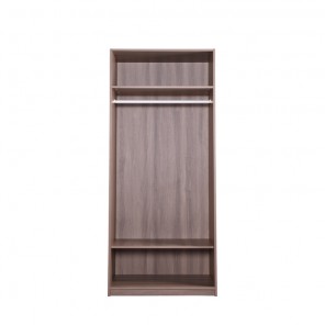 RENEE 2 DOORS WARDROBE CARCASS WITH SHELVES (2C)
