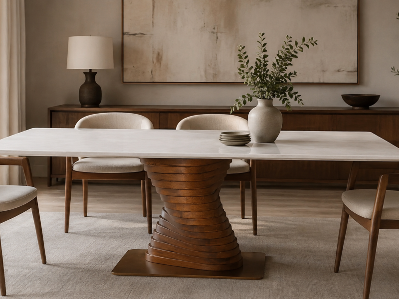 Marble Dining Tables in Singapore: Round vs Extendable, and How to Choose